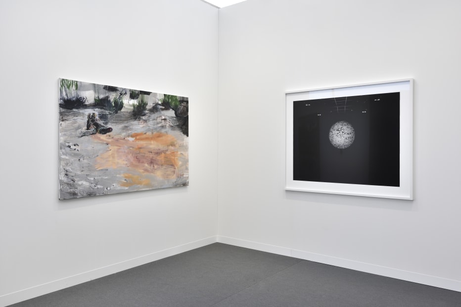 Vue du stand - Paris+ par Art Basel 2023 Photo © Rebecca Fanuele