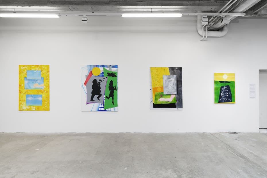 Hoda Kashiha, I'm Here, I'm not Here, 2022, Exhibition view - Passerelle Centre d'art contemporain, Brest © photo : Aurélien Mole