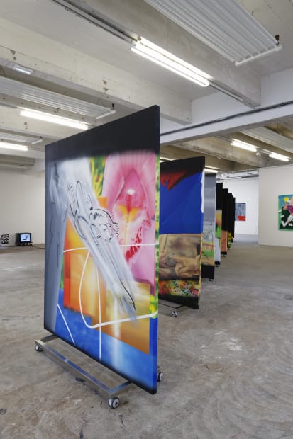 Hoda Kashiha, I'm Here, I'm not Here, 2022, Exhibition view - Passerelle Centre d'art contemporain, Brest © photo : Aurélien Mole