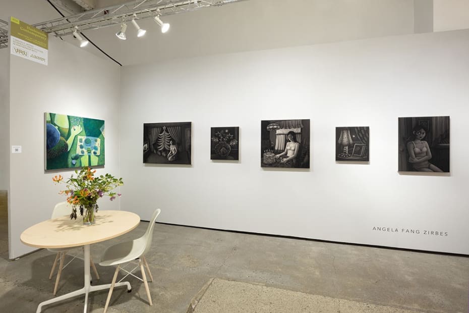 installation image of Hashimoto Contemporary booth at Future Fair