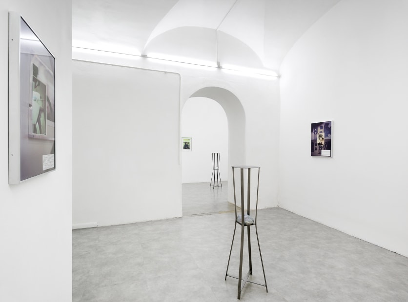 B. Ingrid Olson, 'The vases my monitors their frames' at cura.basement, Rome, 2014