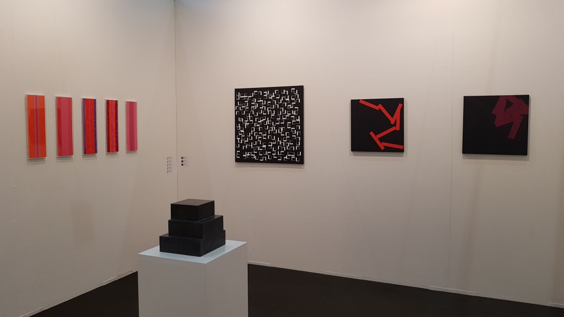 Marie-Thérèse Vacossin + François Perrodin + Vera Molnar @ Art Karlsruhe 2018