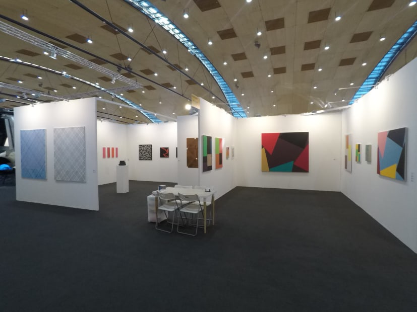 Stand Oniris : section générale + One-artist avec Bruno Rousselot @ Art Karlsruhe 2018