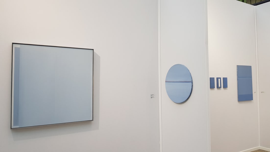 Geneviève Asse / solo-show @ Art Paris art fair 2018 - Grand-Palais