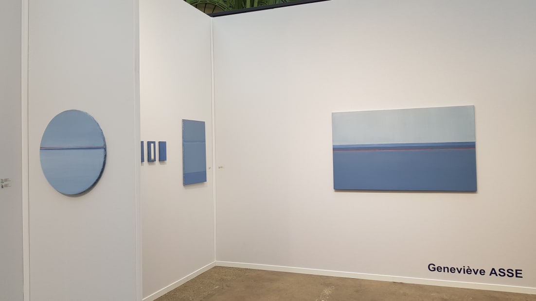 Geneviève Asse / solo-show @ Art Paris art fair 2018 - Grand-Palais