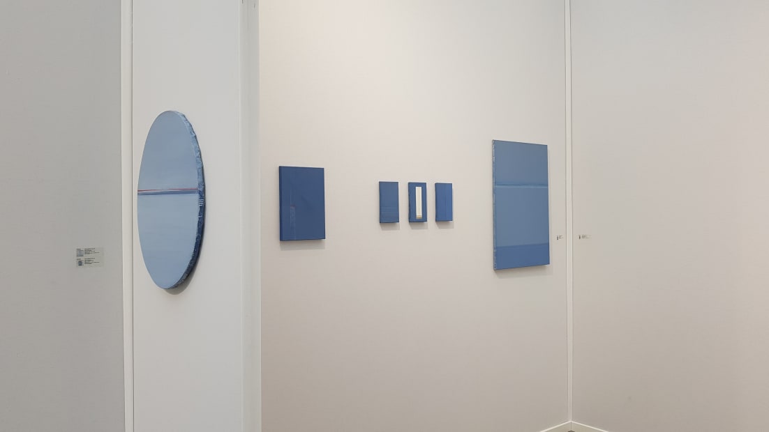 Geneviève Asse / solo-show @ Art Paris art fair 2018 - Grand-Palais