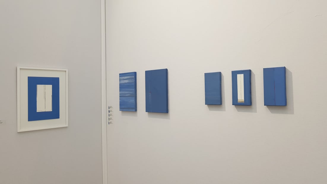 Geneviève Asse / solo-show @ Art Paris art fair 2018 - Grand-Palais