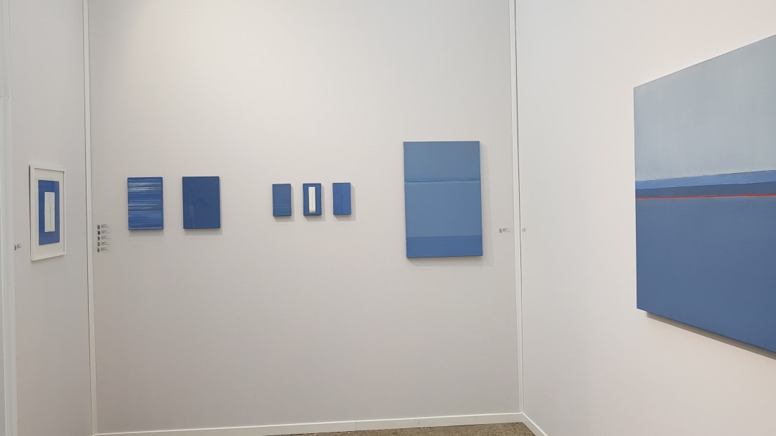 Geneviève Asse / solo-show @ Art Paris art fair 2018 - Grand-Palais