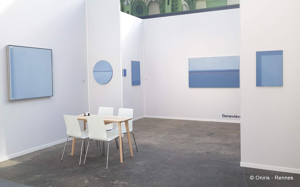 Geneviève Asse / solo-show @ Art Paris art fair 2018 - Grand-Palais