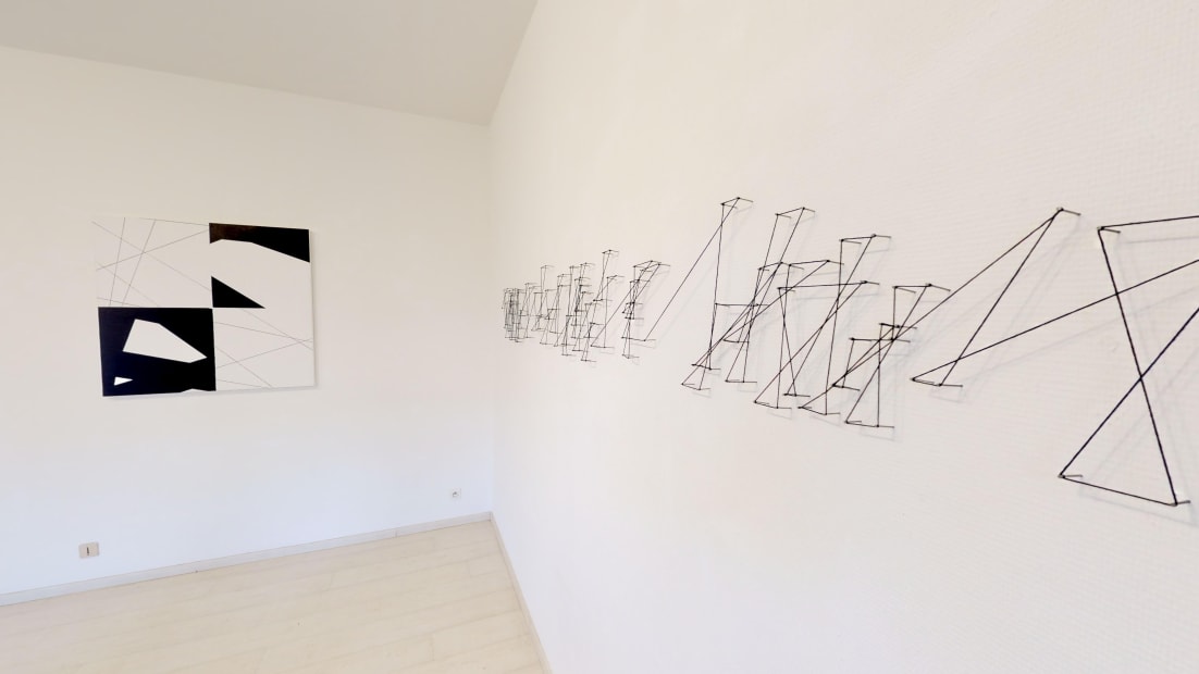 François Morellet & Vera Molnar / exposition de groupe Vera Molnar & Friends / Oniris 2019