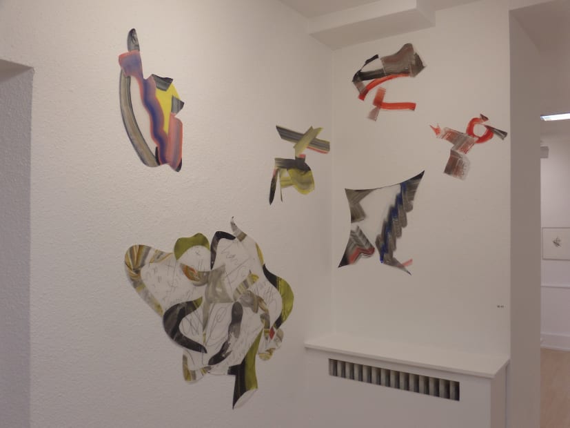 Christian Bonnefoi / Peintures et collage, exposition personnelle / Oniris 2015