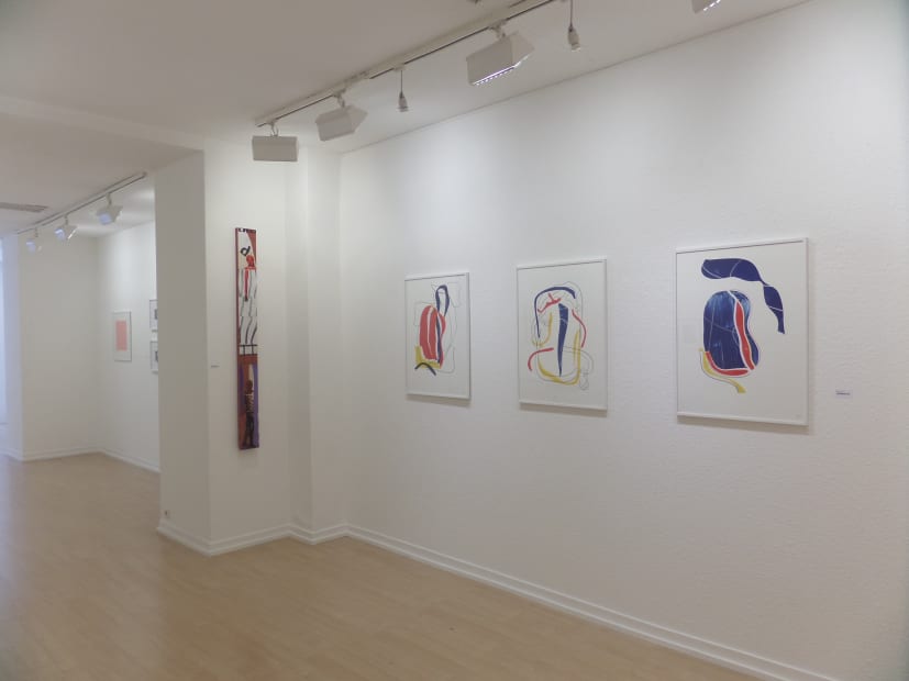 Petits formats & oeuvres sur papier / exposition de groupe des artistes de la galerie / Oniris 2014-2015