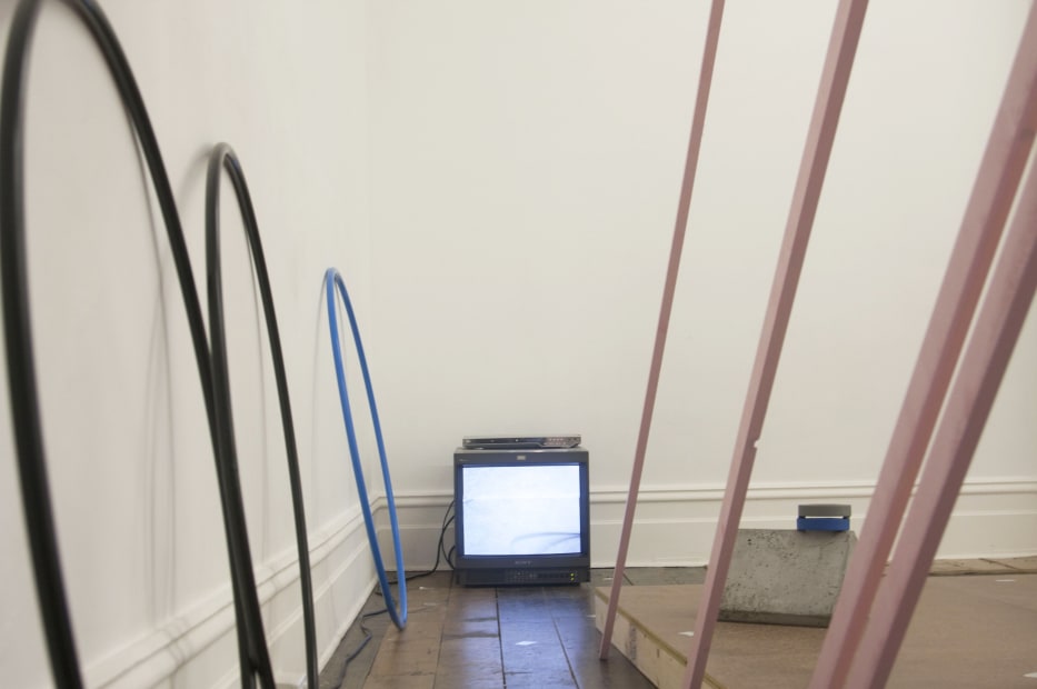 Bianca Hester, these circumstances: temporarily generating forms, improvising encounters, 2011 Installation view Photo: Kelly Schmidt