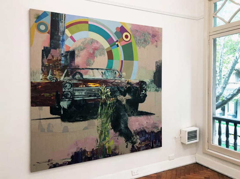 Greg Creek: Paintings, 2020 Installation view