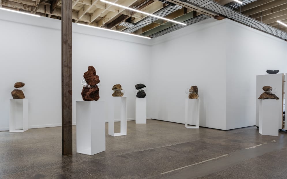 Simone Slee, Rocks holding up, installation view Photo: Lauren Dunn
