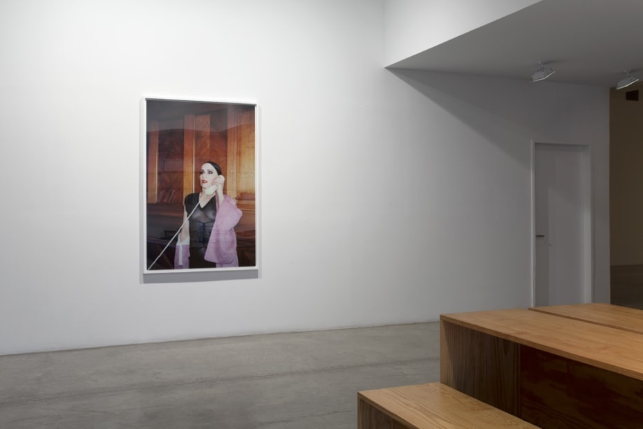 Phil Collins installation view, photograph
