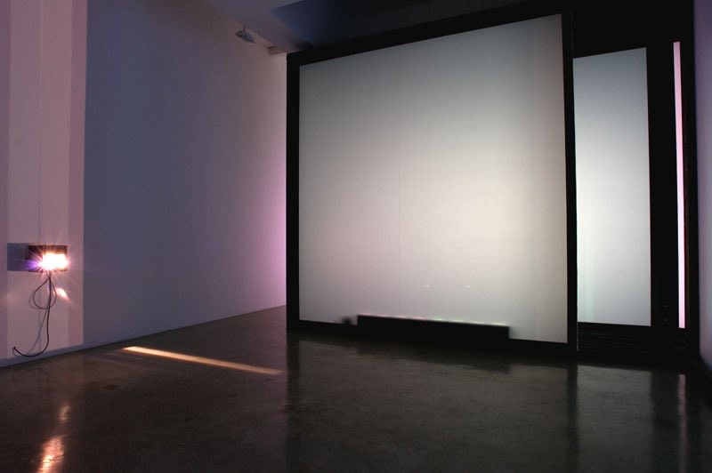 shadow and light room installation at TBG