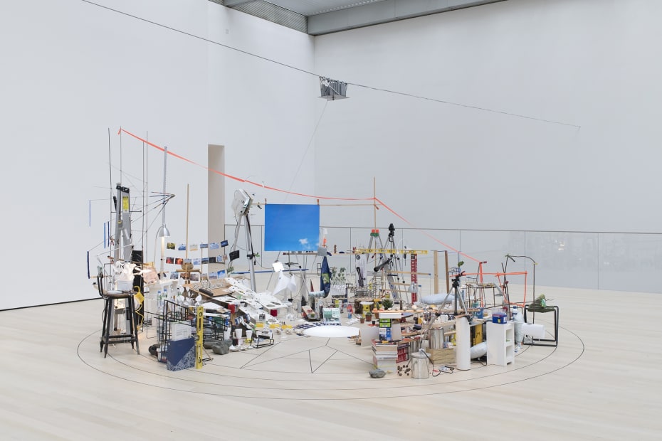 Sarah Sze installation, triple point of water