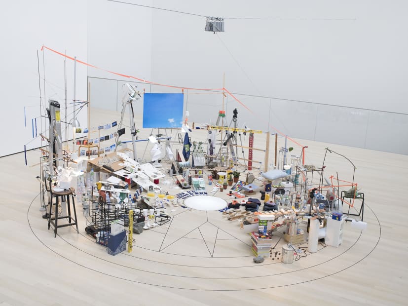 Sarah Sze installation, triple point of water