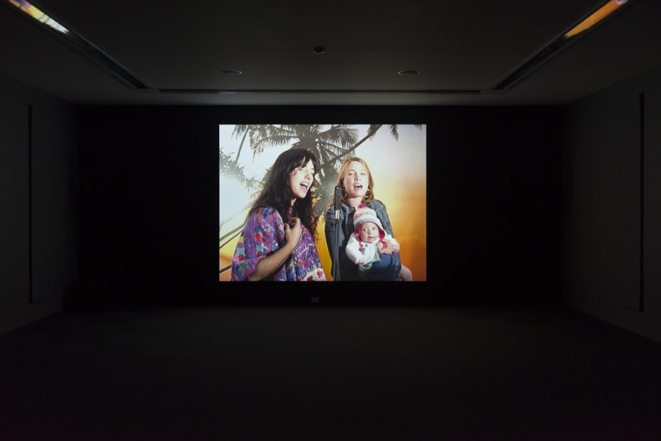 Image of Phil Collins video installation at MCA Chicago
