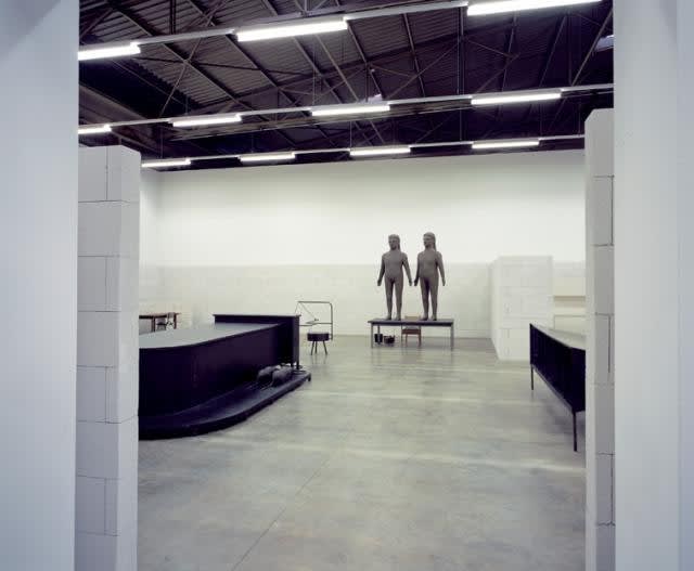 image of Mark Manders sculpture installation view at Documenta