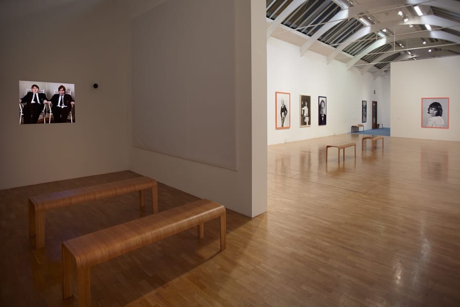 Installation view of Gillian Wearing at Whitechapel Gallery, London