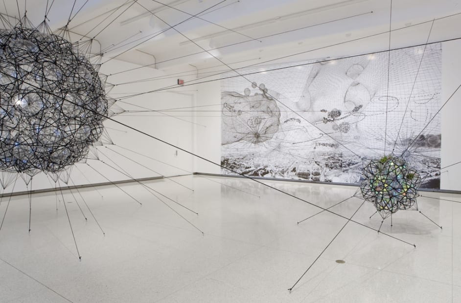 image of Saraceno biosphere and cloud ciites with wallpaper of cloud ciites