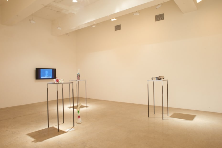 Installation view of Objects Food Rooms.