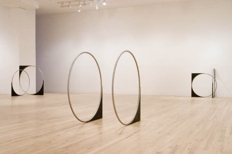 image of Nicole Wermers circular sculpture