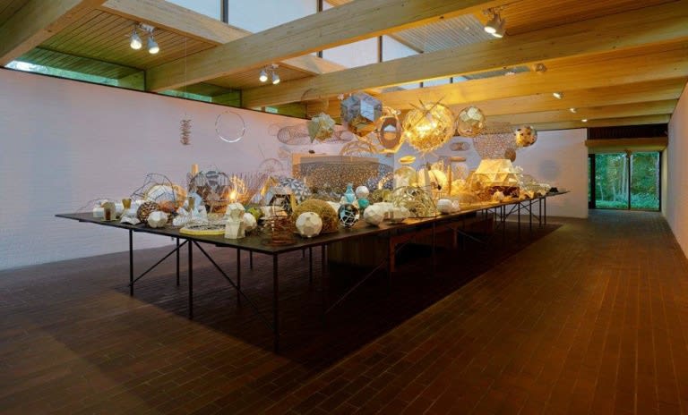 image of Olafur Eliasson installation, model room