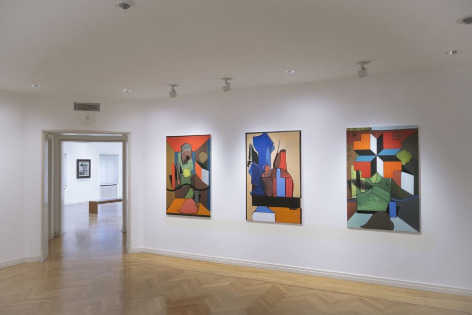 image of Scheibitz paintings with Picasso paintings