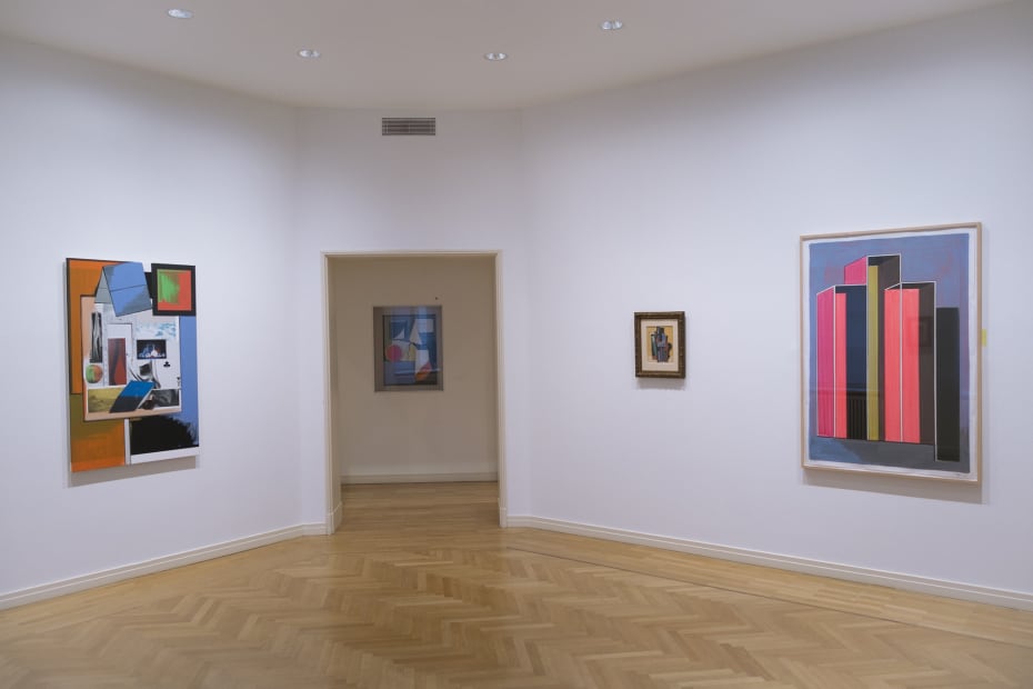 image of Scheibitz paintings with Picasso paintings
