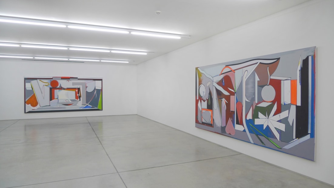 image of abstract paintings at Maramotti