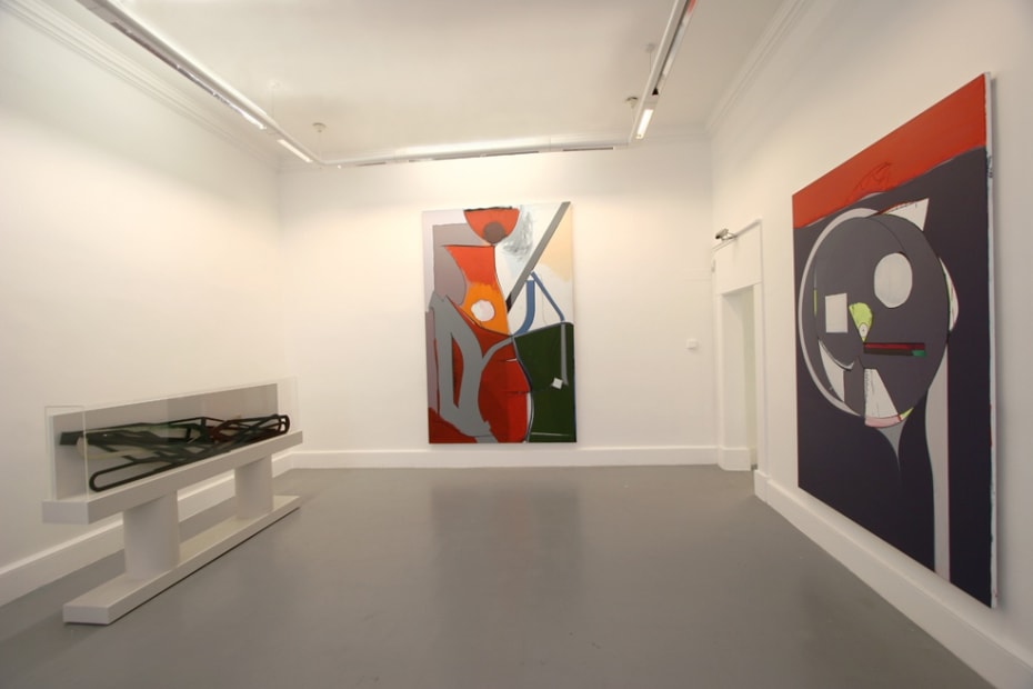 The first solo exhibition in Ireland by the leading young German artist Thomas Scheibitz opens to the public at the Irish Museum of Modern Art on Wednesday 14 November 2007. about 90 Elements/TOD IM DSCHUNGEL comprises some 30 new paintings, sculptures an