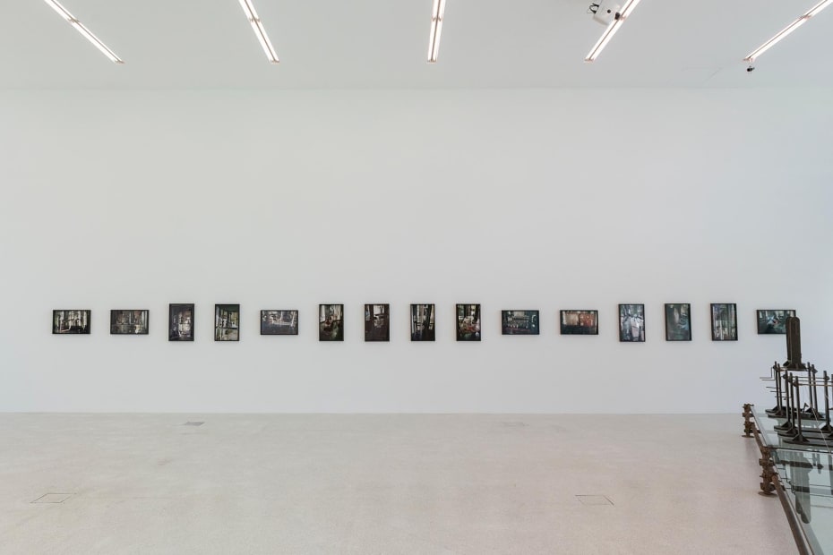 image of Haim Steinbach installation view at Bolzano, series