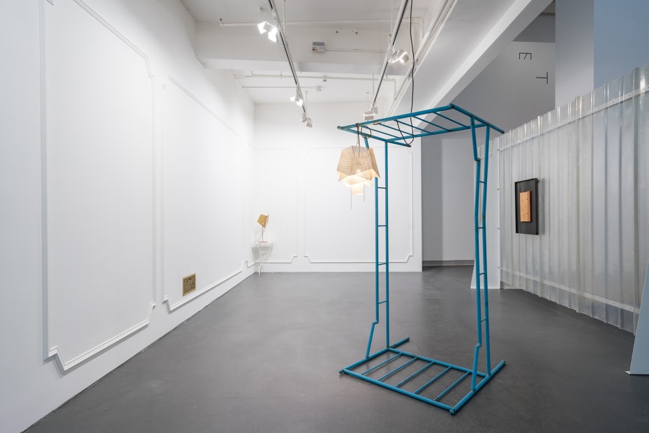 image of Martin Boyce installation at A4 Museum