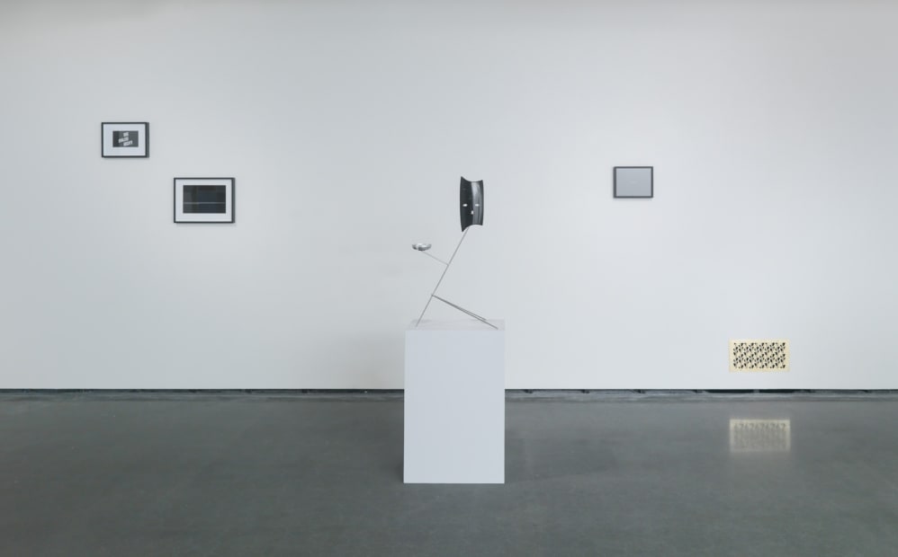 installation view of Martin Boyce at RISD