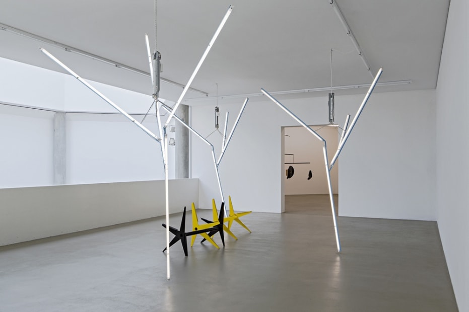 image of Martin Boyce installation at Kunstmuseum Basel