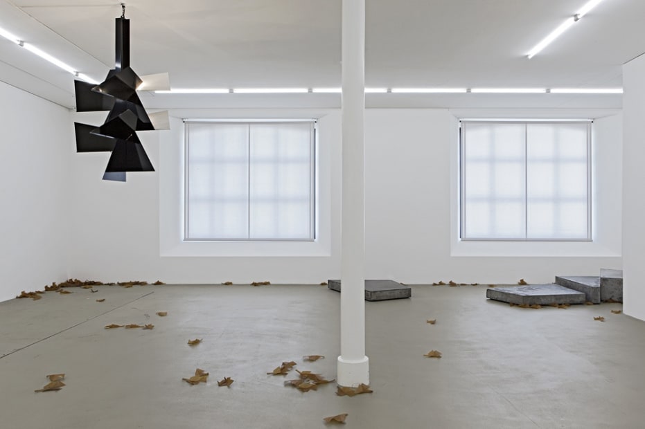 image of Martin Boyce installation at Kunstmuseum Basel