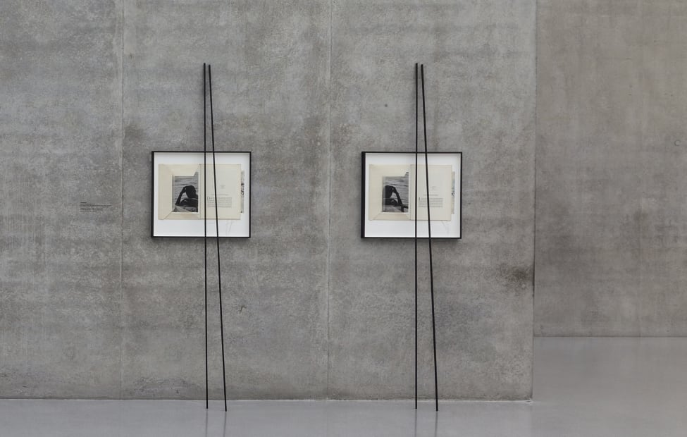 Image of Dirk Stewen installation of works on paper