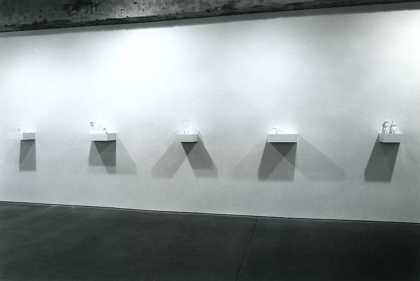image of Peggy Preheim small sculptures installation