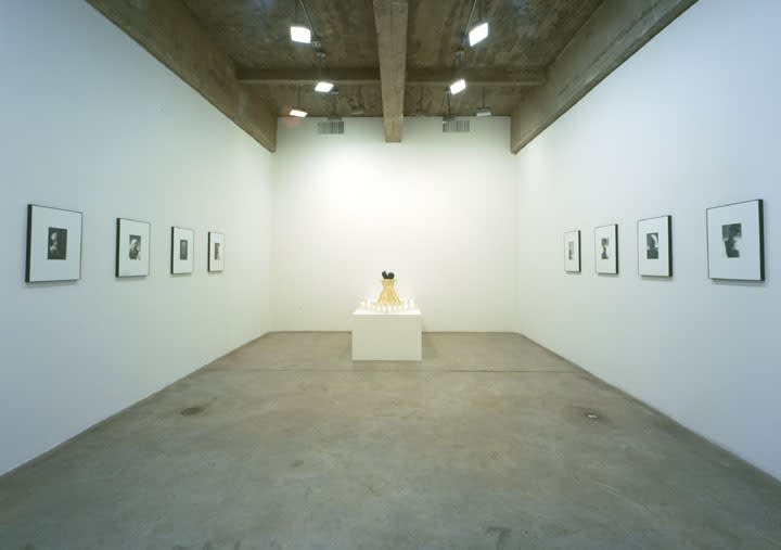 image of Preheim installation, photographs and sculpture