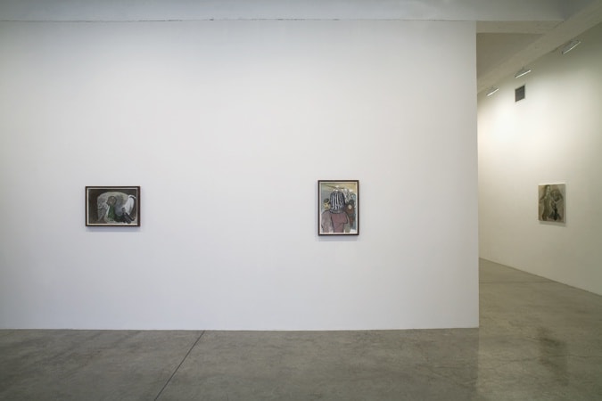 Installation view of Neal Tait's The Dressmaker Who Lived on the Outskirts.