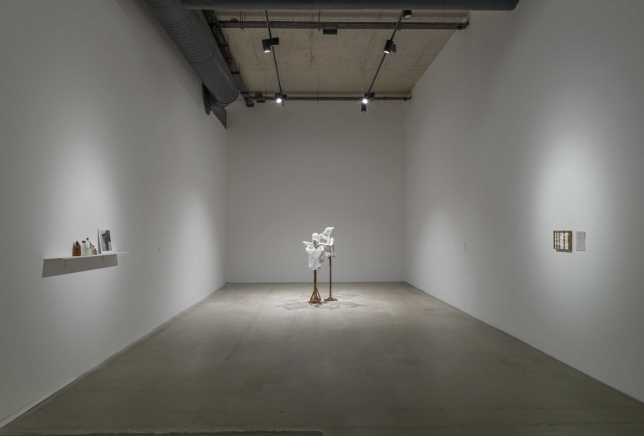 install view of shilpa gupta sculpture of figures