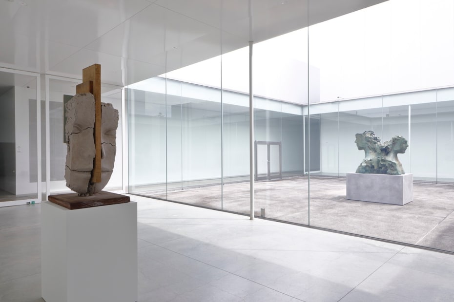 intsall image of Mark Manders and Michael Borremans two person exhibition