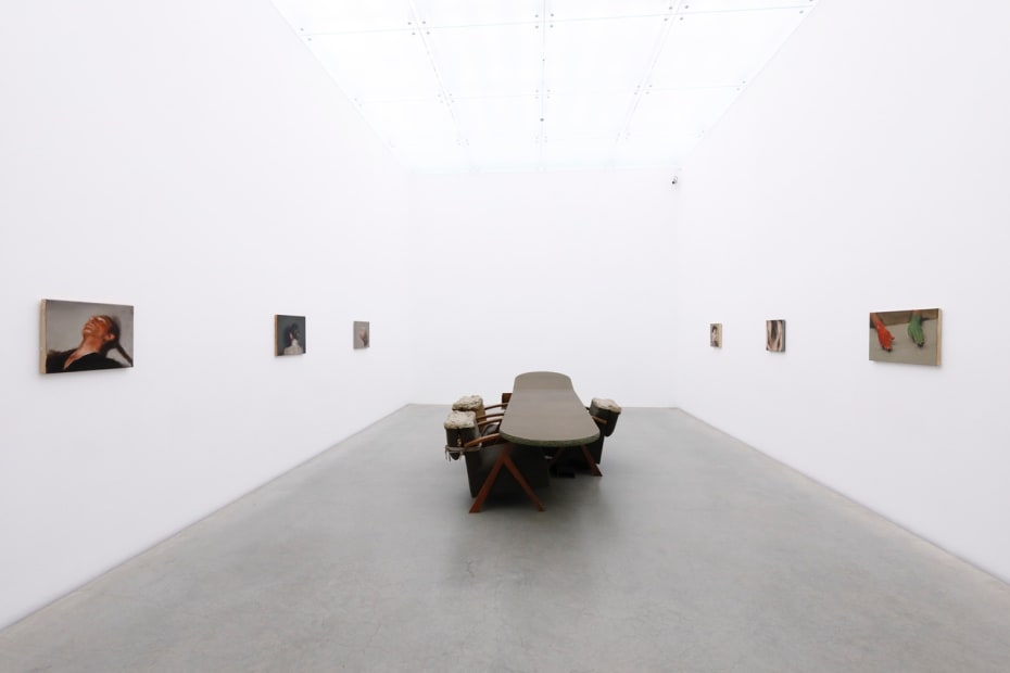 intsall image of Mark Manders and Michael Borremans two person exhibition