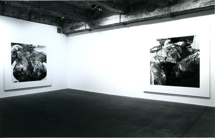 marcus harvey black and white install photo