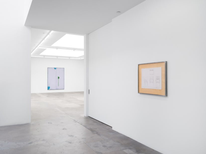installation images of Martin Boyce Tanya Bonakdar Gallery in Los Angeles, 2022.