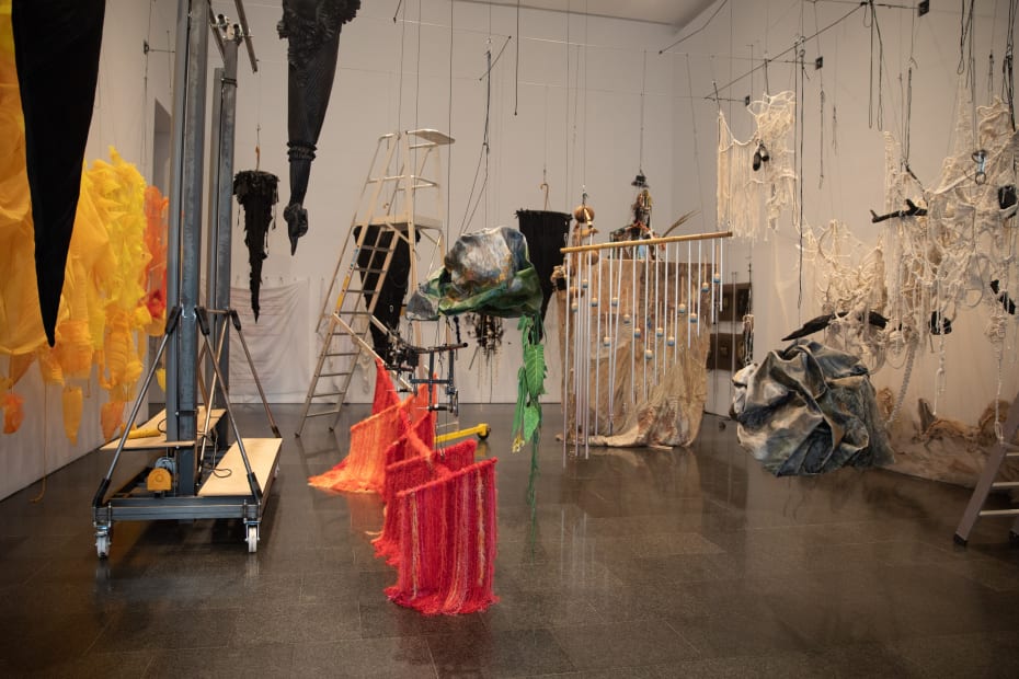 Laura Lima's Bale Literal exhibition installation view