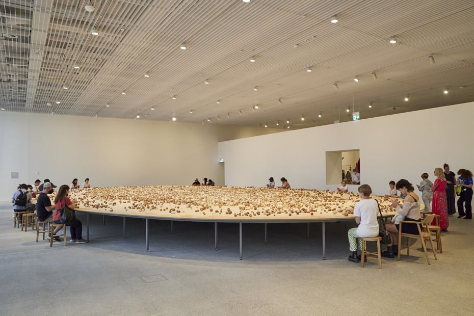 Installation view at Art Gallery of New South Wales Foundation, Sydney, Australia